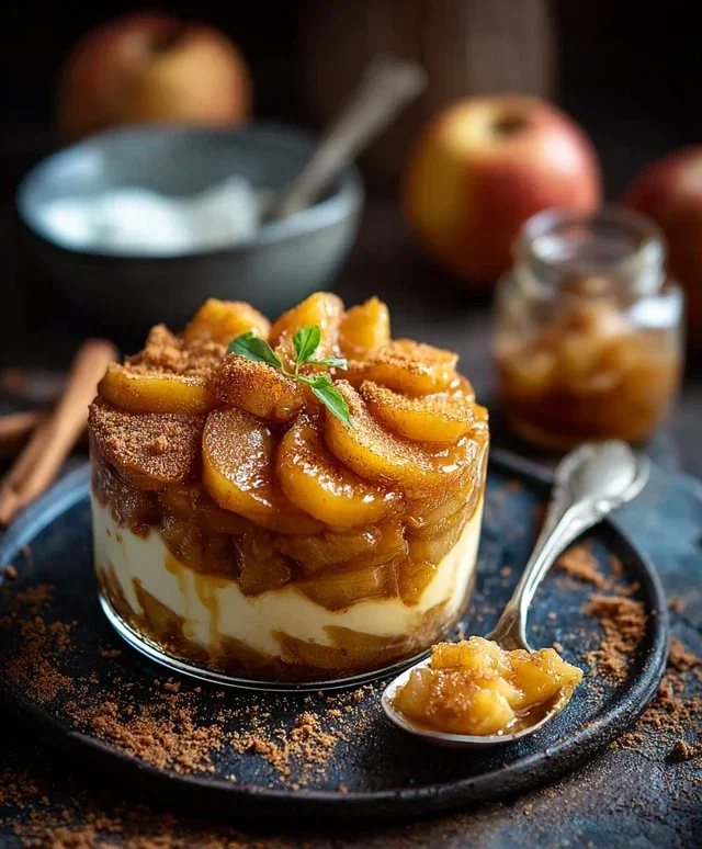 Bratapfel Dessert
