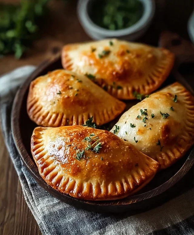 Mini-Calzones aus der Heißluftfritteuse – Knuspriger Genuss in Minuten