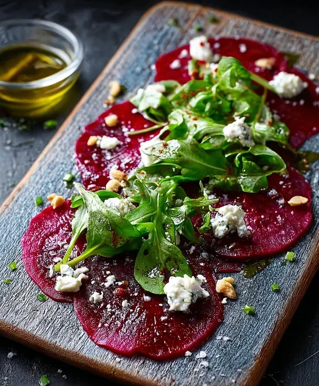 Rote Bete Carpaccio