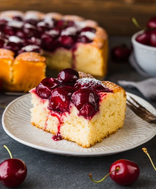 Kirsch Extract Extract-Schmand-Blechkuchen – saftig lecker
