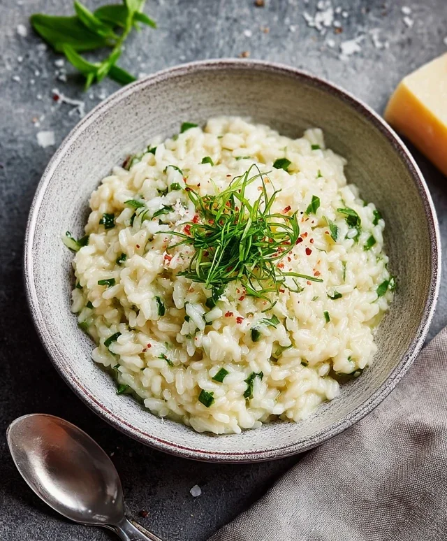 Bärlauch Risotto cremig einfach
