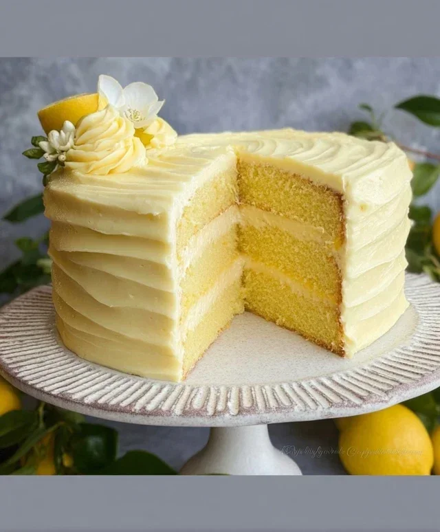 Lemon Velvet Cake