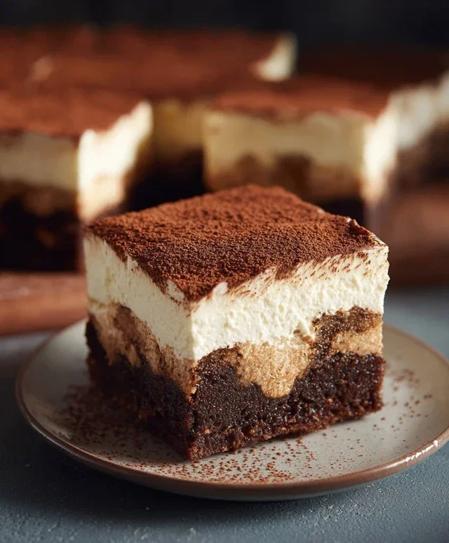 Tiramisu Brownies