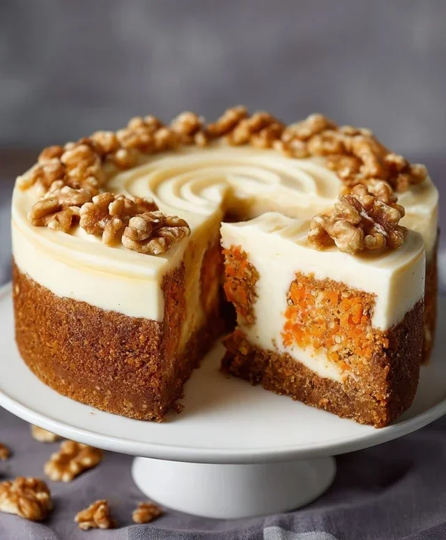 Carrot Cake Cheesecake The Best of Both Worlds