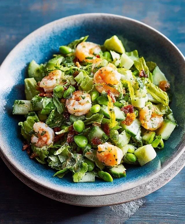 Garnelensalat mit Ingwer