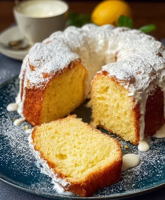 Ultracremiger Zitronenkuchen mit 150g Naturjoghurt in 10 Minuten - Kochen Mit Uns
