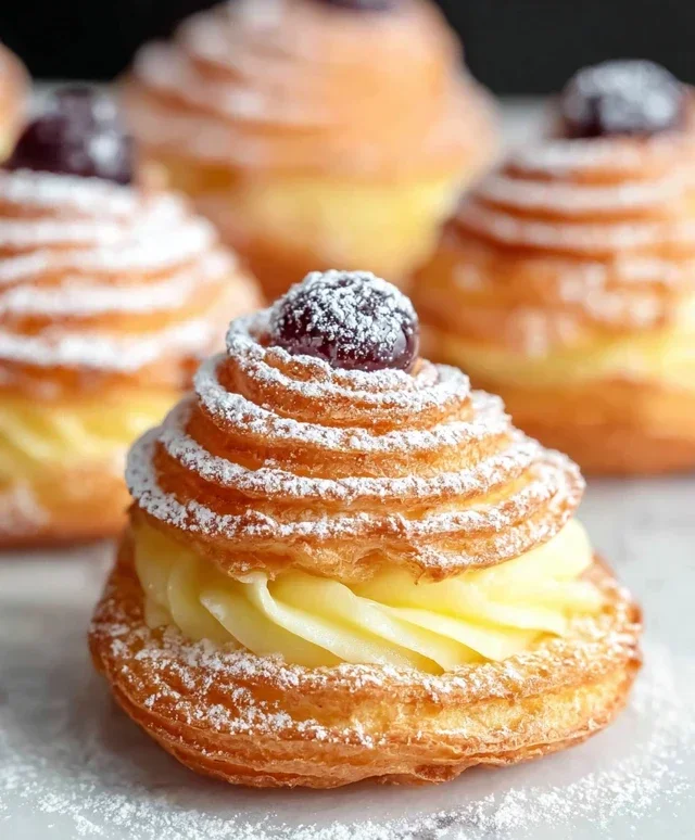 St Joseph Pastries (Zeppole di San Giuseppe)