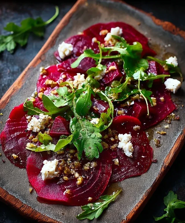 Rote Bete Carpaccio