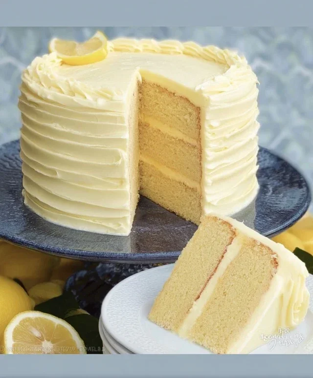 Lemon Velvet Cake