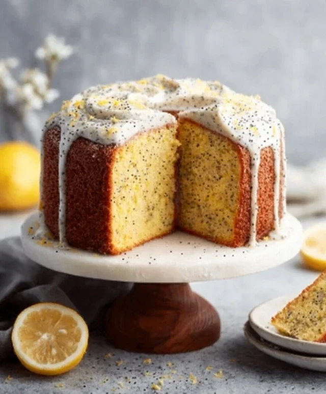 Lemon Poppy Seed Cake