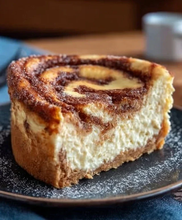 Zimtschnecken Käsekuchen mit Frischkäse