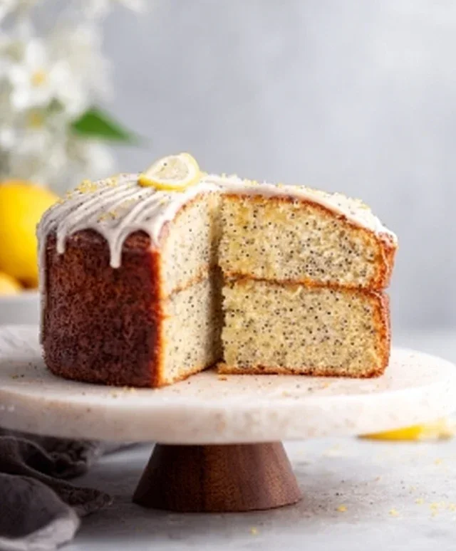 Lemon Poppy Seed Cake