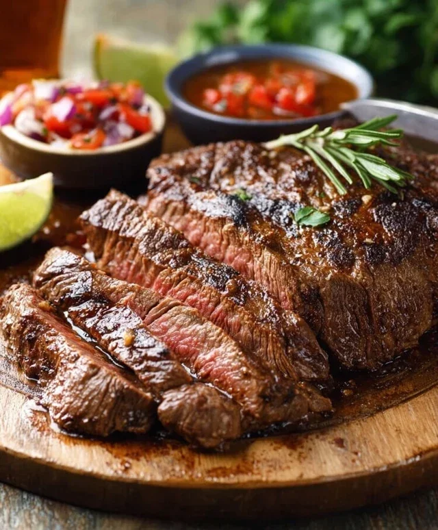 Arrachera Marinada en Cerveza