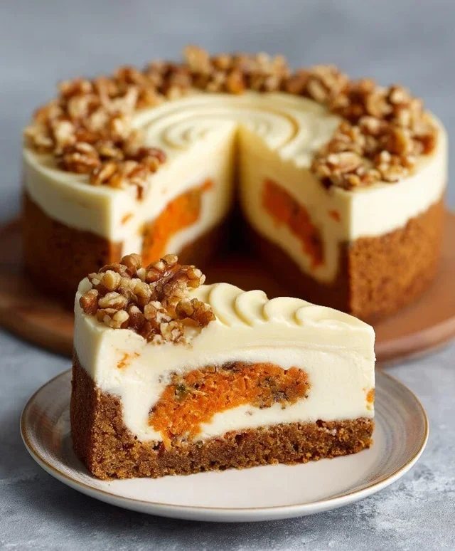 Carrot Cake Cheesecake The Best of Both Worlds