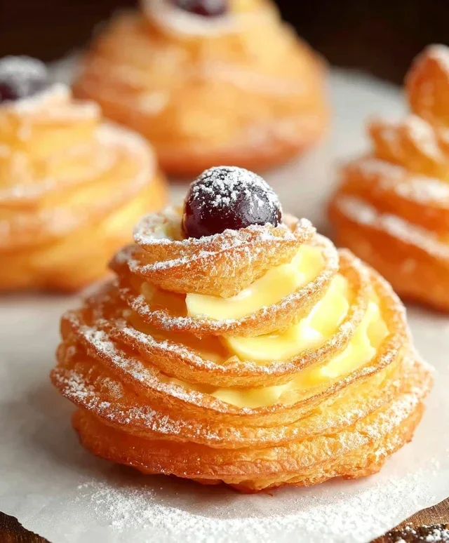 St Joseph Pastries (Zeppole di San Giuseppe)