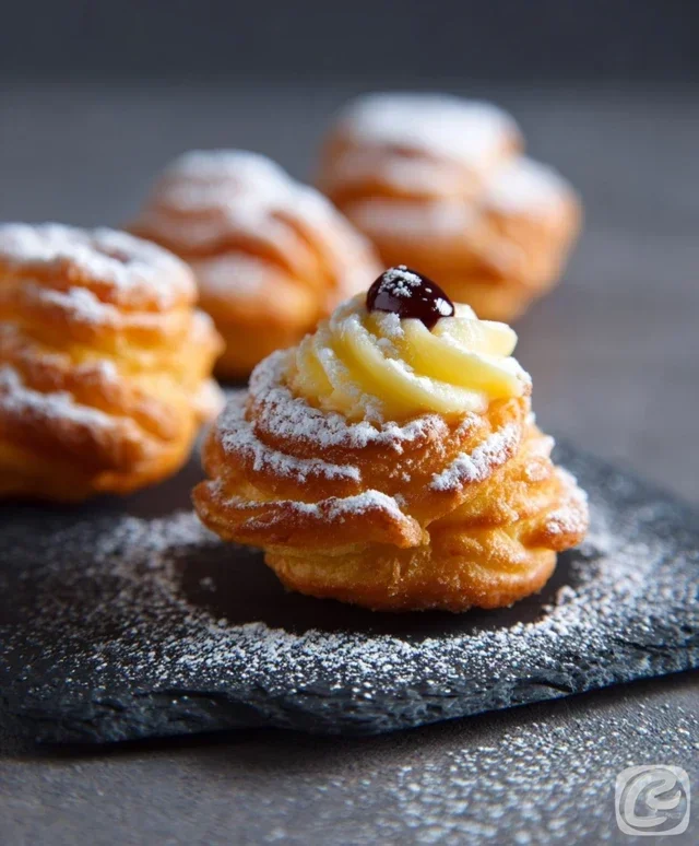 Zeppole in friggitrice ad aria