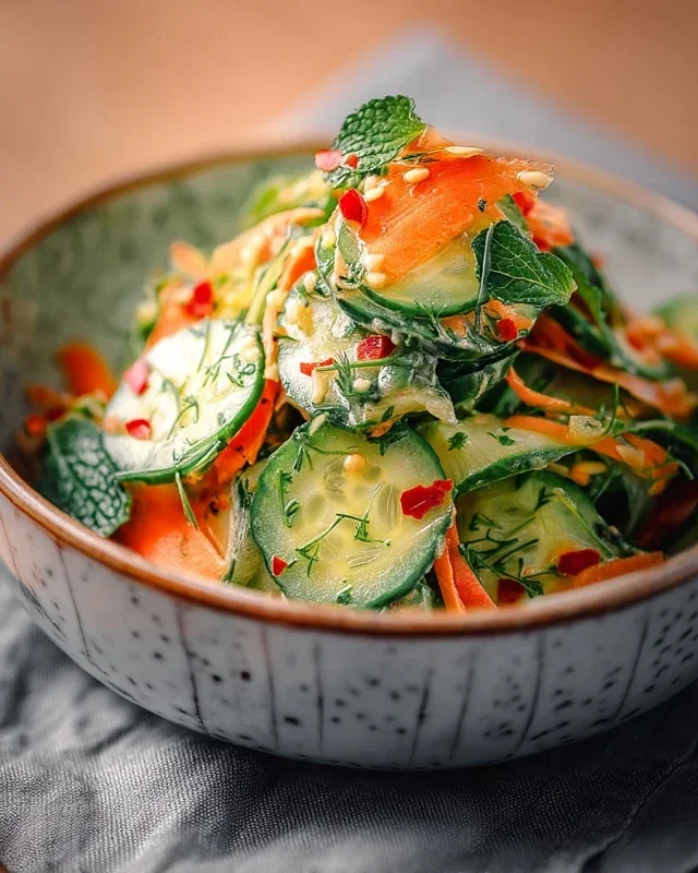 Asiatischer Gurkensalat für den Sommer – Eine erfrischende Delikatesse