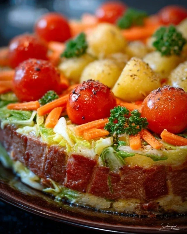 Salattorte fürs Grillen “Ein Stück Salat, bitte!” - rideros