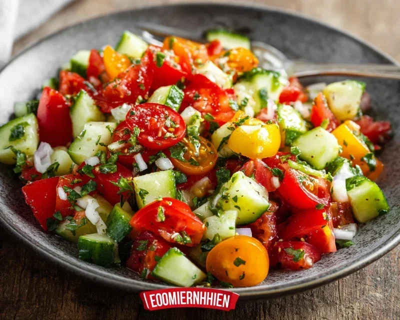 Tomaten Gurken Salat