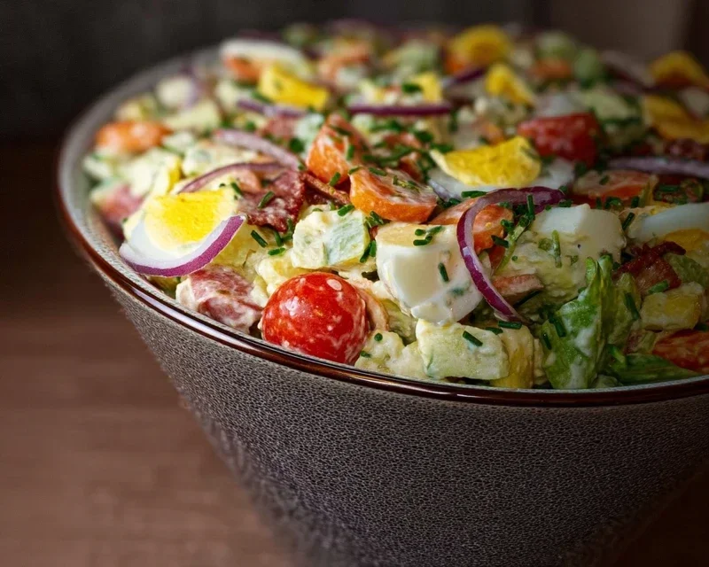 7 Tassen Salat, einzigartig lecker !