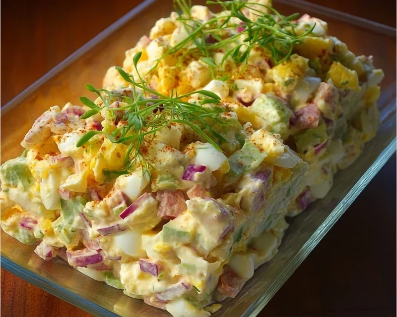 Diesen Salat aus DDR habe ich schon 2 x in eine Woche gemacht - Kochen Mit Uns