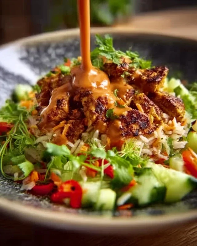 Knuspriger Satay-Reis-Salat: Ein Unglaubliches Ultimatives Rezept