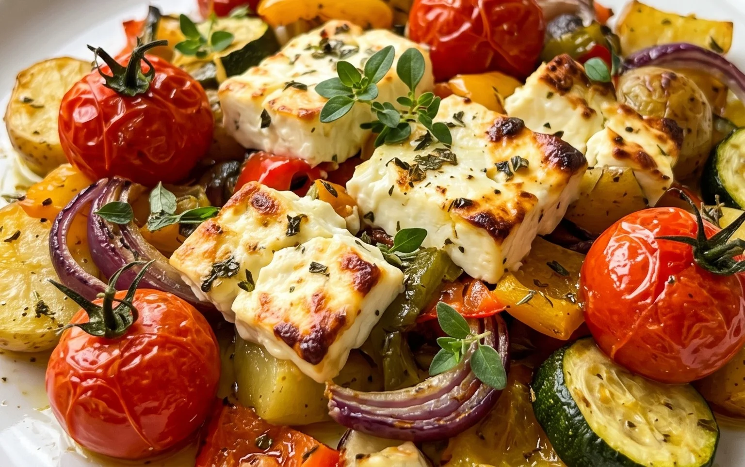Köstliches Feta Kartoffeln Ofengemüse: Einfach und Gesund!