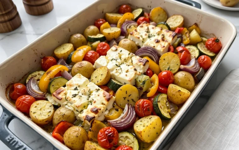 Köstliches Feta Kartoffeln Ofengemüse: Einfach und Gesund!