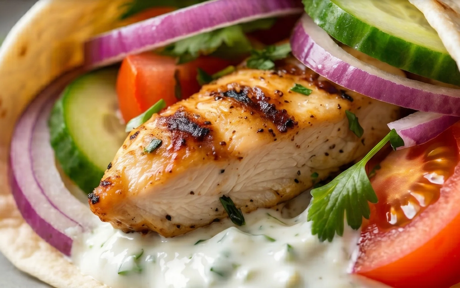 Griekse Kipwraps met Tzatziki maken is eenvoudig en lekker!
