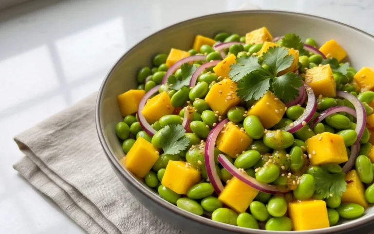 Edamame-Mango-Salat: Ein Unglaubliches Ultimatives Rezept für 5 Sinne