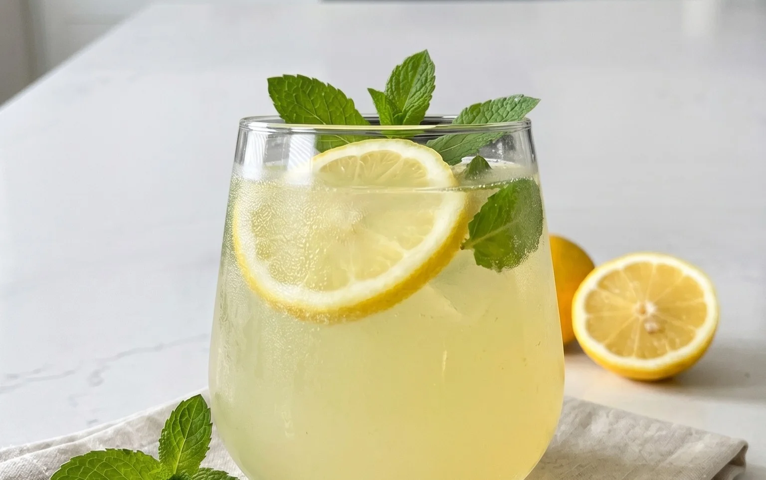 Selbstgemachte Limonade mit der Tescoma-Zitronenpresse