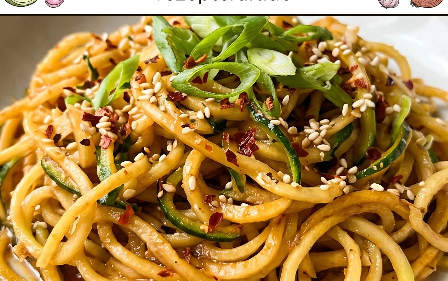 Kohlrabi Nudeln: Low Carb & asiatisch