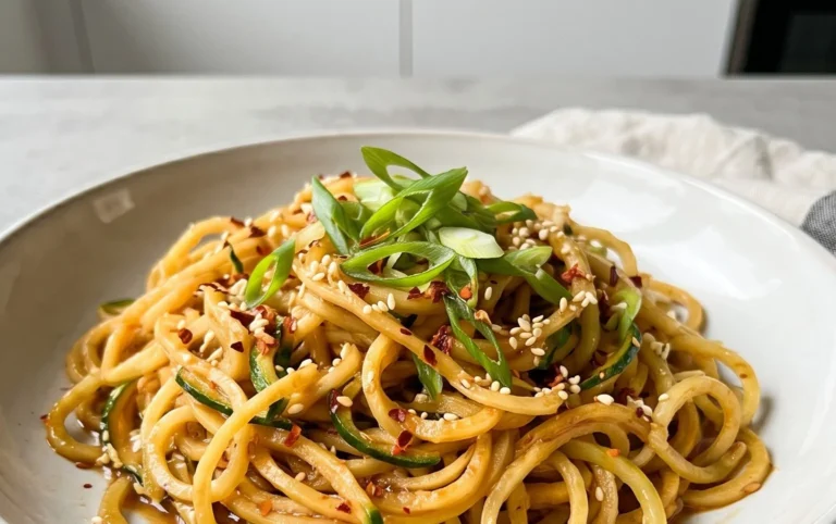 Kohlrabi Nudeln: Low Carb & asiatisch