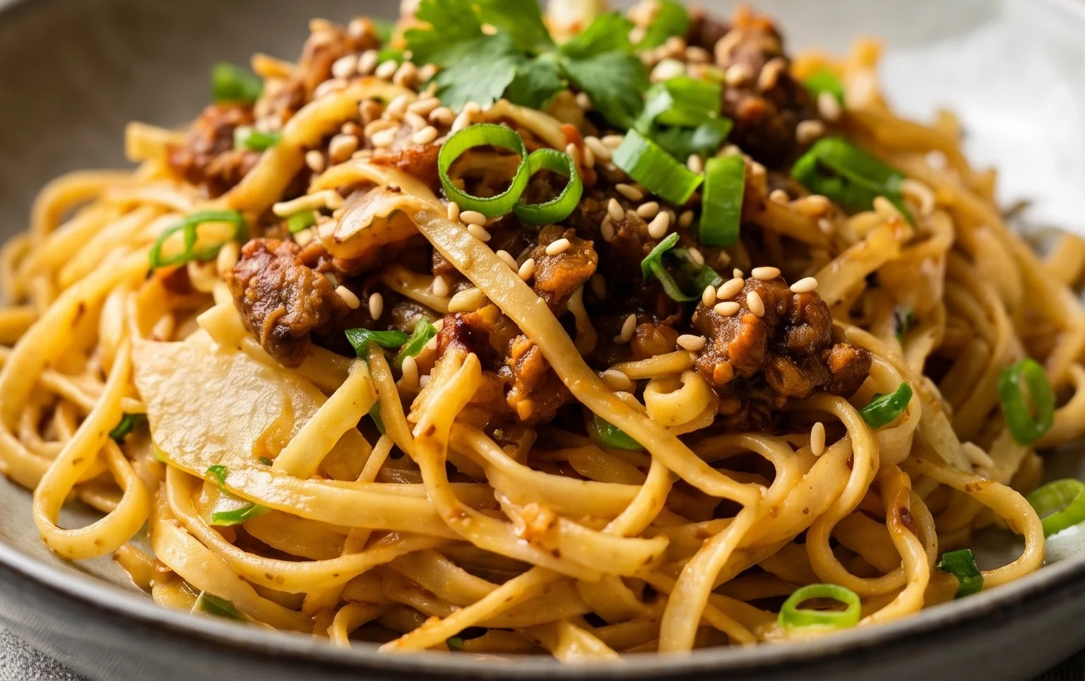 Kohlrabi Nudeln: Low Carb & asiatisch