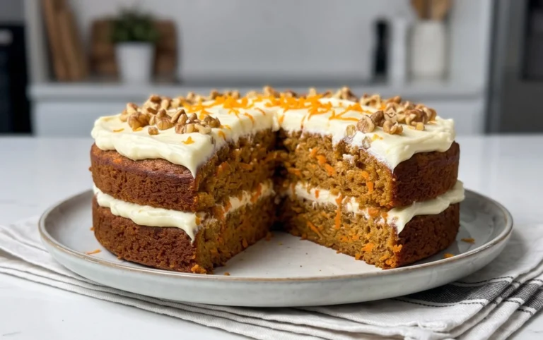 Karottenkuchen mit Frischkäse-Frosting
