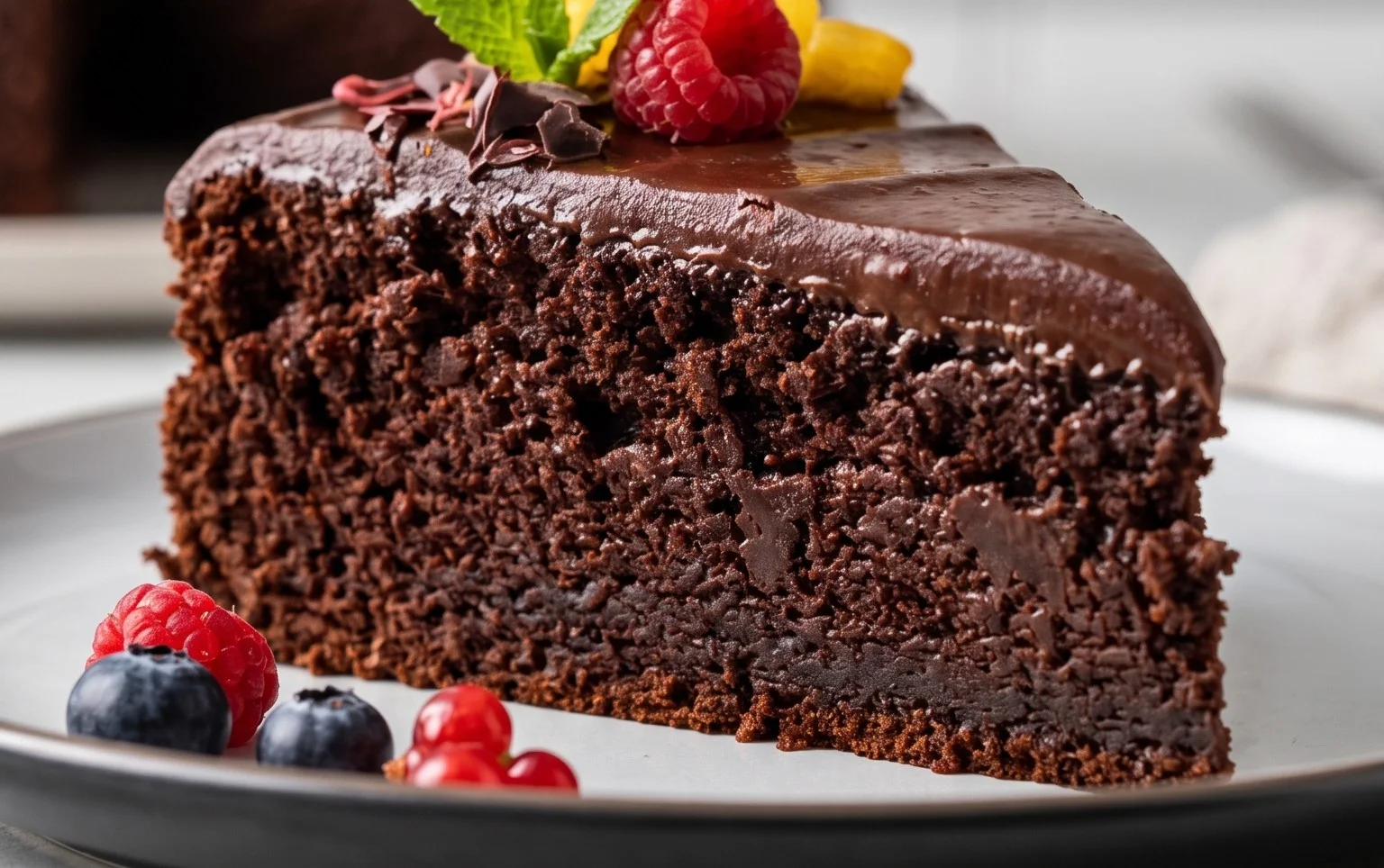 Saftiger Schokokuchen