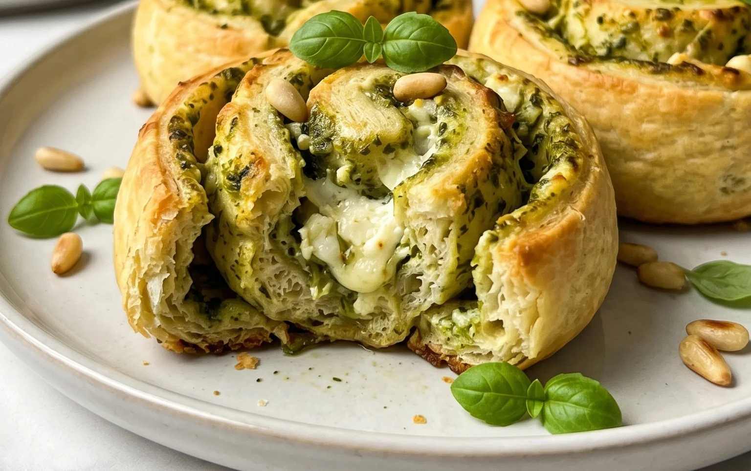 Pesto Feta Rolls