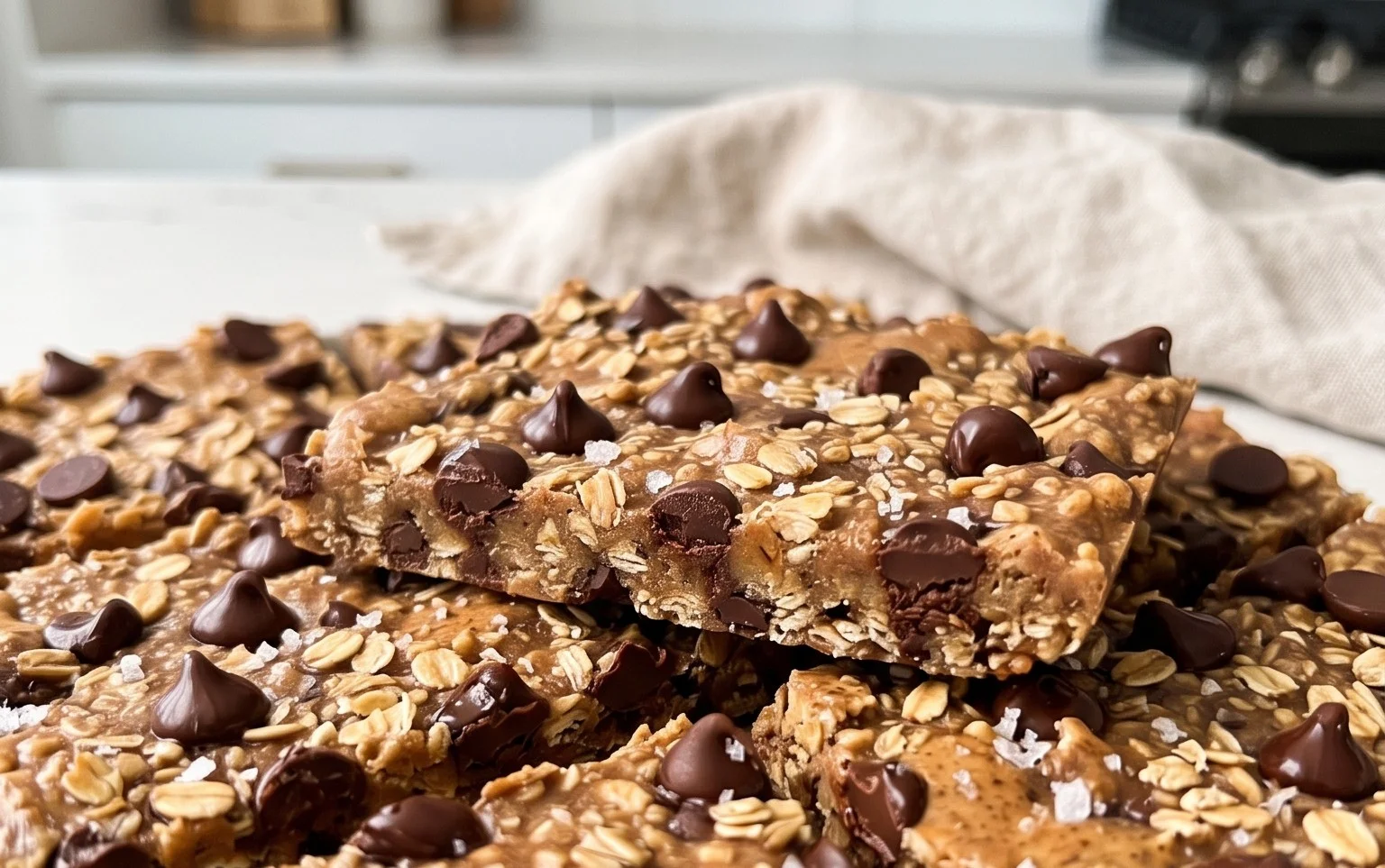 Healthy Cookie Dough Bark