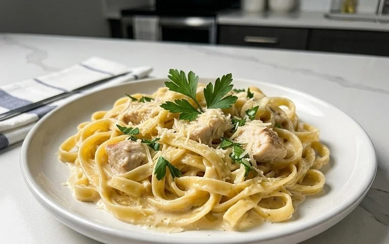 Cremige Hähnchen-Alfredo-Nudeln: Ein Unglaubliches Ultimatives Rezept