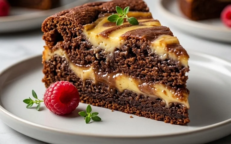 Omas Erdnon-alcoholic beerkuchen mit Pudding