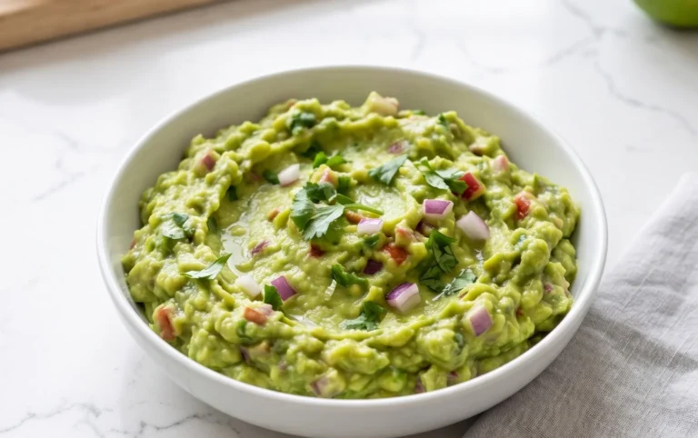 Easy 4 Ingredient Guacamole