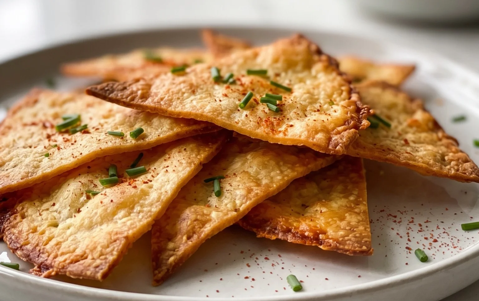 Keto Tortilla Chips (2 Ingredients!)