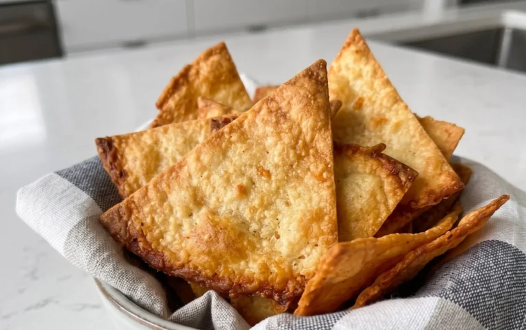 Keto Tortilla Chips (2 Ingredients!)