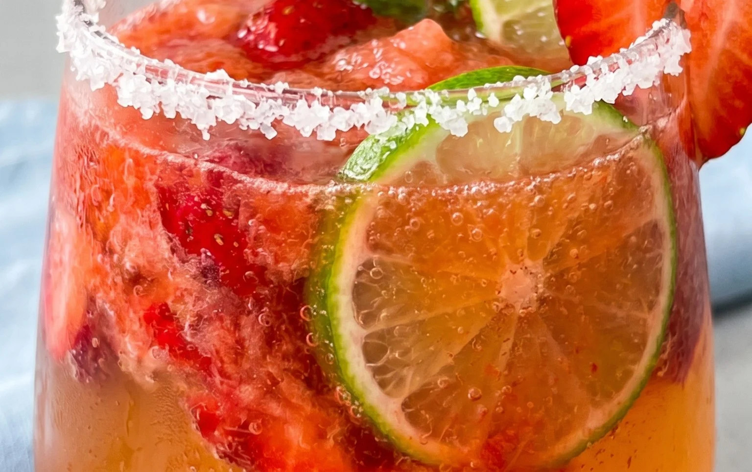 Alkoholfreier Erdnon-alcoholic beer-Margarita-Mocktail