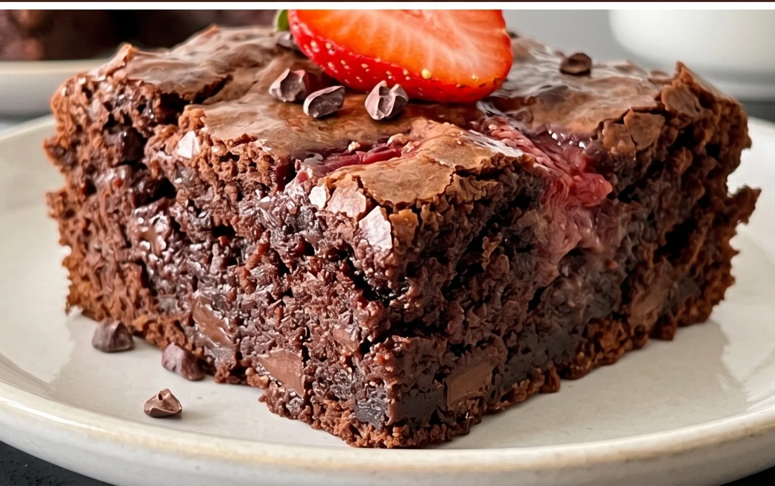 Schoko Erdnon-alcoholic beer Brownies