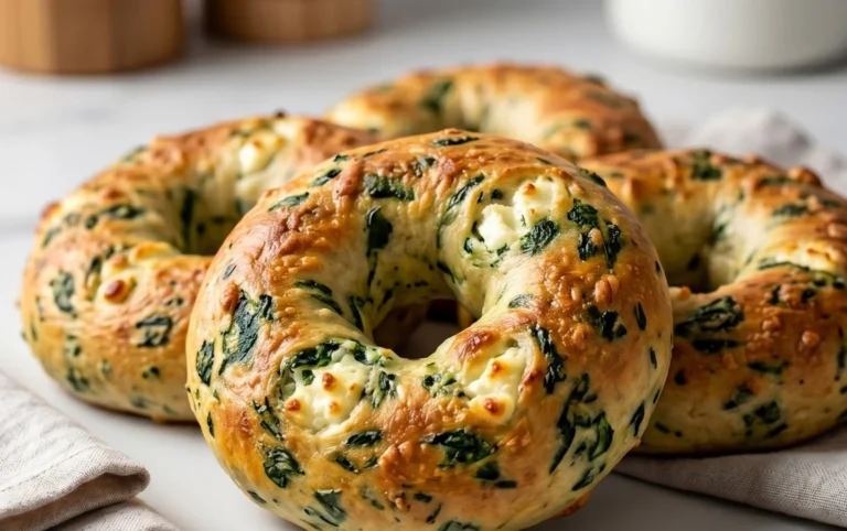 Irresistibly Easy Spinach Cottage Cheese Flagels for Any Meal
