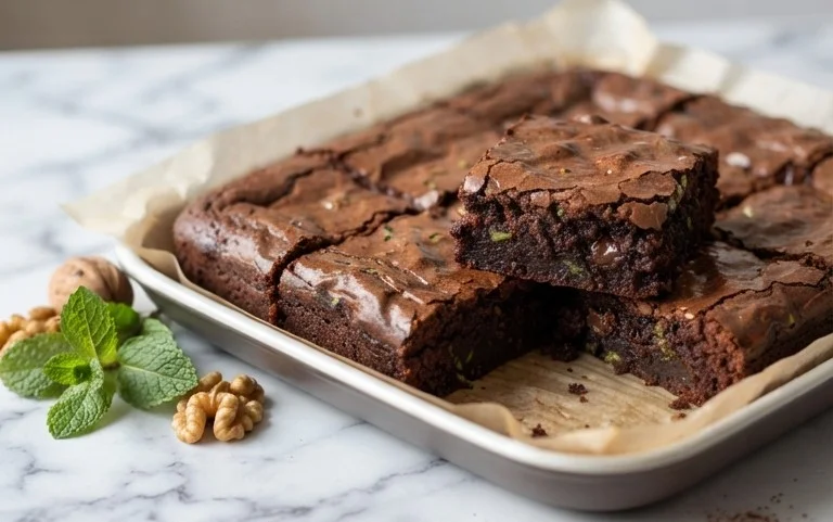 Chocolate Zucchini Brownies Recipe