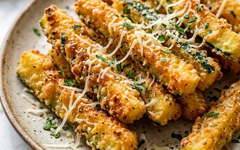 Parmesan Zucchini Fries