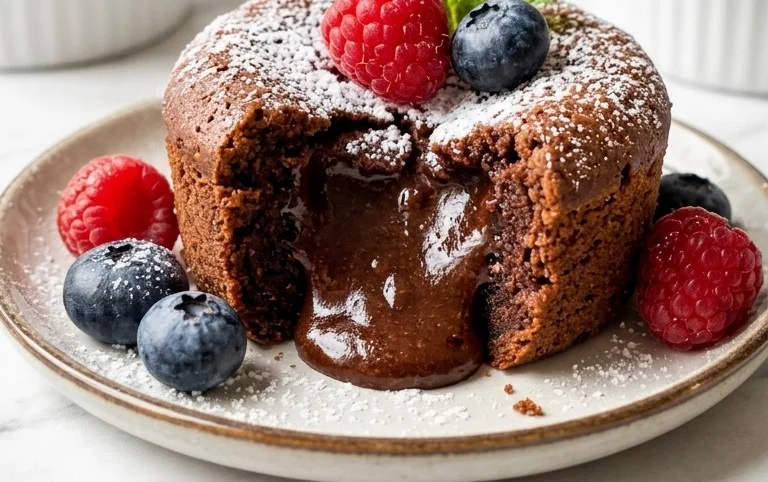 Air Fryer Lava Cake