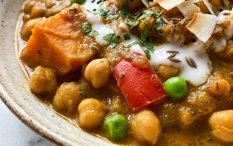 Sweet Potato and Chickpea Curry